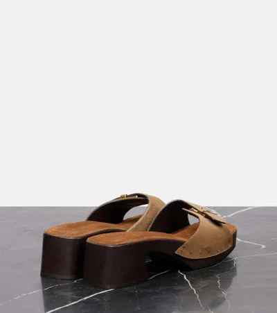 BRITT 25小牛毛木底鞋