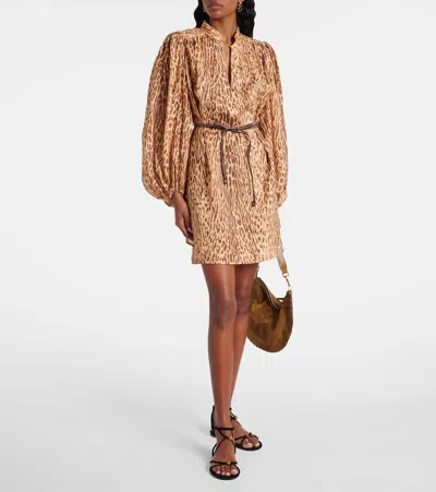 Zimmermann Cascadian Tunic In Brown
