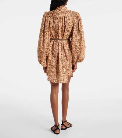 Zimmermann Cascadian Tunic In Brown