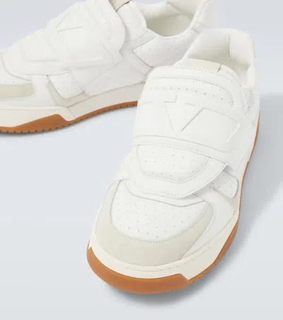 Valentino Sneaker Low Top Joie De Jouer White In White