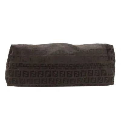 Pre-owned Fendi Brown Canvas Tote Bag ()