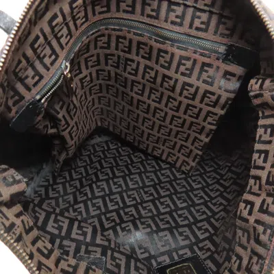 Pre-owned Fendi Brown Canvas Tote Bag ()
