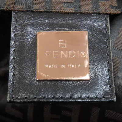 Pre-owned Fendi Brown Canvas Tote Bag ()