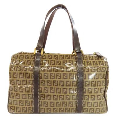 Pre-owned Fendi Brown Pvc Tote Bag ()