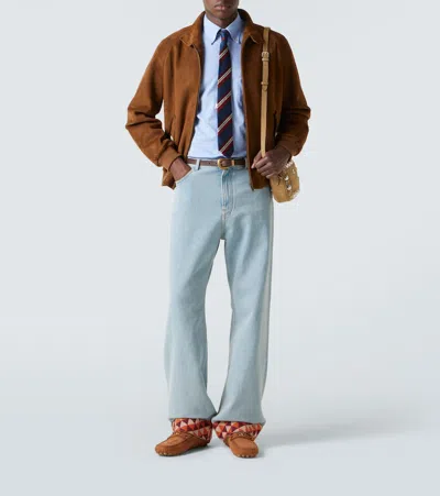 Valentino Regular Fit Pocket Shirt In Blue