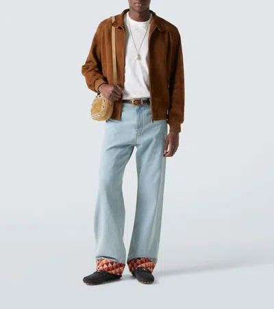 Valentino Fastaway Driver Loafers With Rubber Sole And Textured Finish In Black