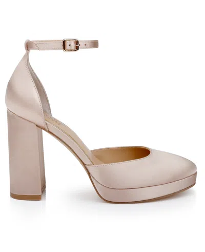 Jewel Badgley Mischka Women's Stephanie Closed Toe Platform Pumps