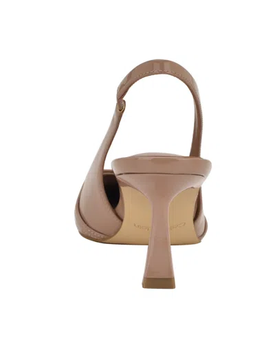 Calvin Klein Women's Tulissa Tapered Heel Slingback Pumps In Neutral