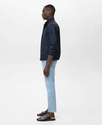 Mango Jeans Ben Tapered Fit Light Blue In Blue