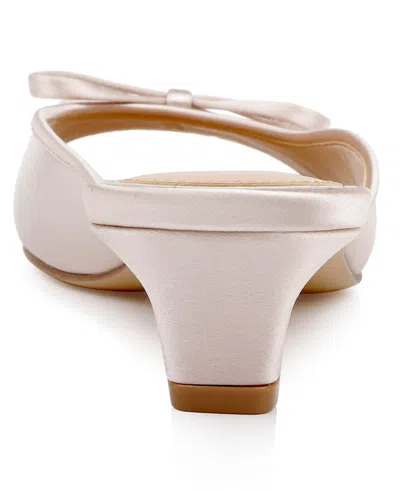 Jewel Badgley Mischka Women's Felisha Evening Slide Sandals In Nude