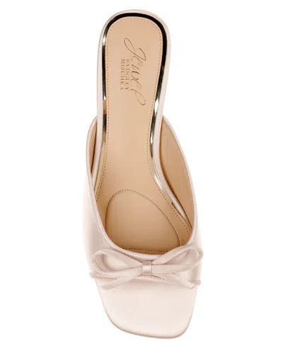 Jewel Badgley Mischka Women's Felisha Evening Slide Sandals In Nude