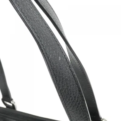 Pre-owned Gucci Black Denim Shoulder Bag ()