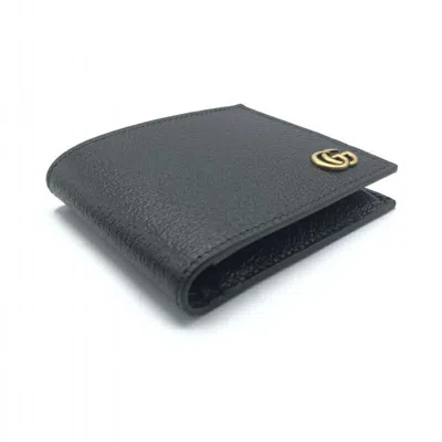 Pre-owned Gucci Black Wallet (bi-fold) ()