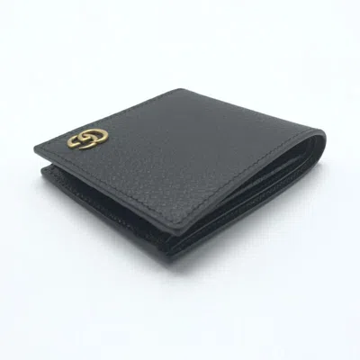 Pre-owned Gucci Black Wallet (bi-fold) ()