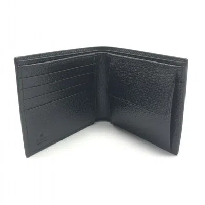 Pre-owned Gucci Black Wallet (bi-fold) ()