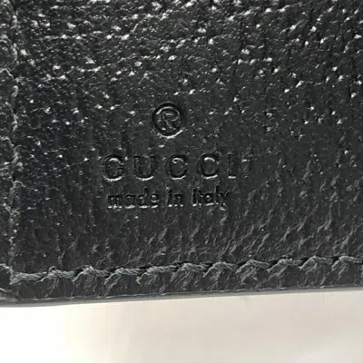 Pre-owned Gucci Black Wallet (bi-fold) ()