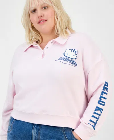 Grayson Threads, The Label Trendy Plus Collared Sweatshirt