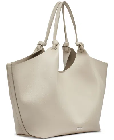 Dkny Paula Commuter Medium Sleek Tote In Neutral