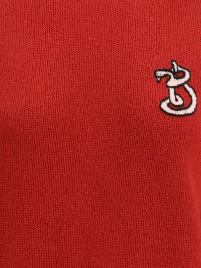 Burberry B Snake Wool Cashmere Sweater