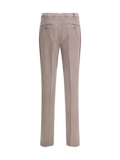 Brunello Cucinelli Dyed Pants In Gray