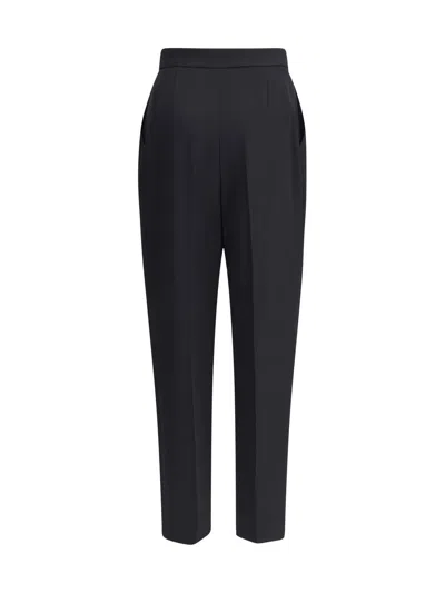 Balmain Cropped Straight-leg Wool Trousers
