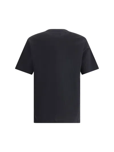 Amiri Black Cotton T-shirt With Bold Logo Statement