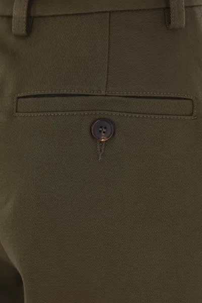 Givenchy Cotton-wool Cocoon Cargo Trousers In Green