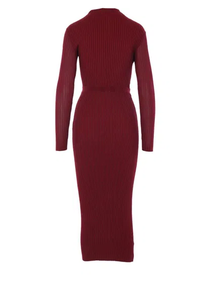 Self-portrait Midi Dress With Cut-out