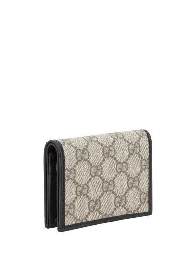 Gucci Women Horsebit Wallet In Black