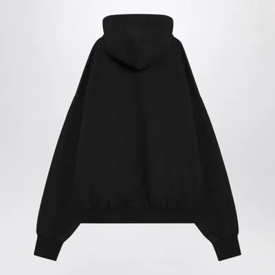 Fear Of God Essential Hoodie With University Logo In Black