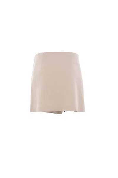 Loewe Leather Drawstring Skirt