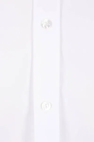 Gucci Anchor-embroidered Cotton Shirt