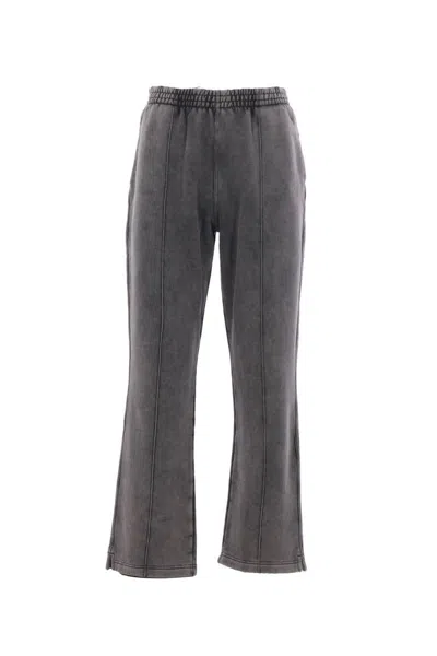 Represent Stretch Cotton Trousers In Gray