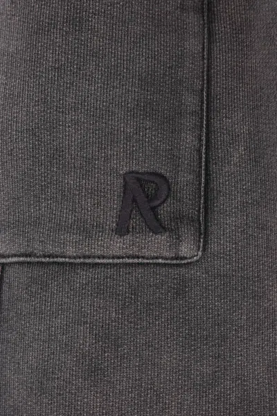 Represent Stretch Cotton Trousers In Gray