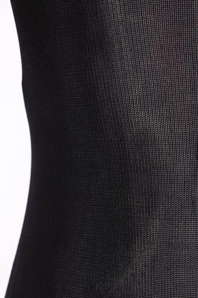 Self-portrait Top In Black