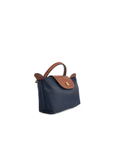Longchamp Clutch Bag With 'le Pliage Original' Handle