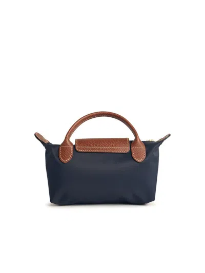 Longchamp Clutch Bag With 'le Pliage Original' Handle