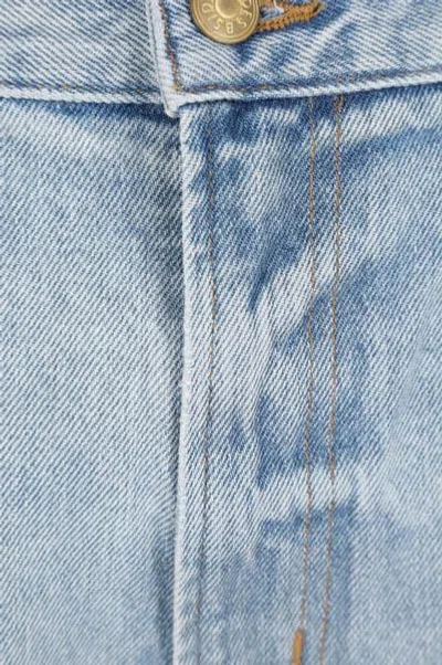 B Sides Cropped Distressed-effect Jeans