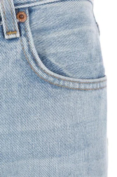 B Sides Cropped Distressed-effect Jeans
