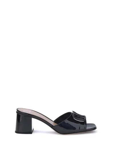 Valentino Garavani Sandals In Black