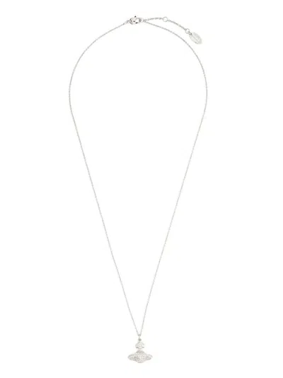 Vivienne Westwood Grace Small Pendant Necklace Accessories In Metallic