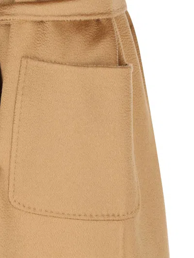 Max Mara Coats In Gold