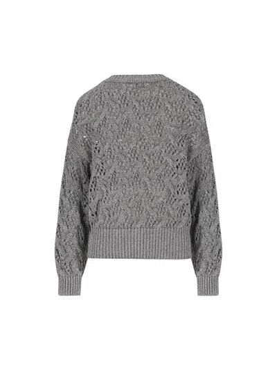 Max Mara Studio Jerseys In Gray