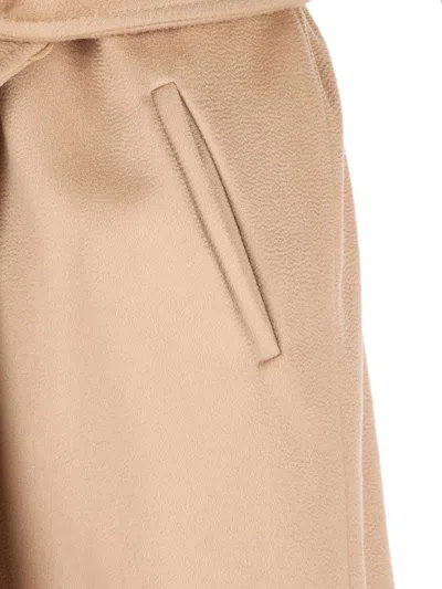 Max Mara Studio Coats In Brown