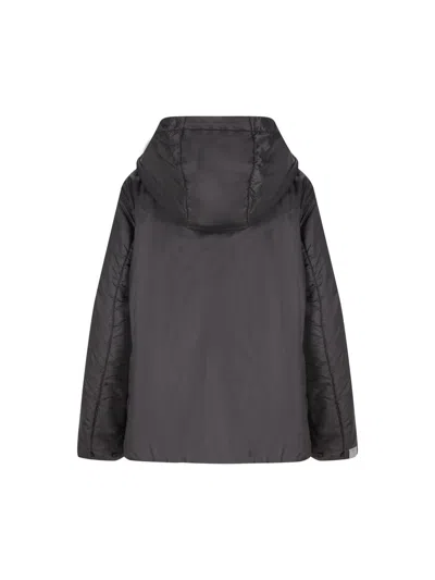 Max Mara The Cube Greenh Water-repellent Technical Canvas Travel Sweatshirt In Blue
