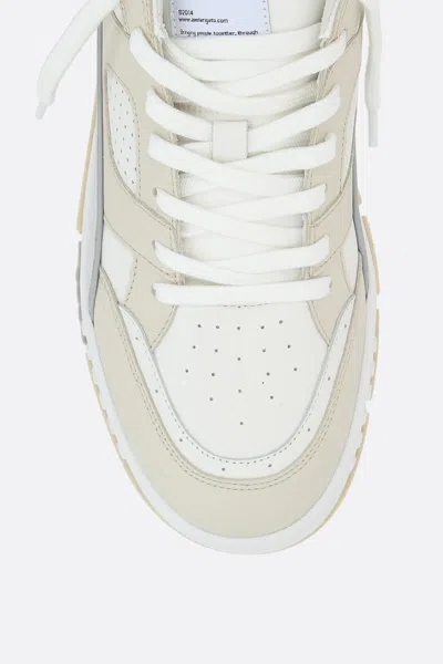 Axel Arigato Neutral Area Lo Leather Sneakers