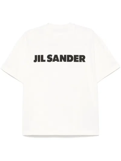 Jil Sander Oversized Crew Neck Cotton T-shirt