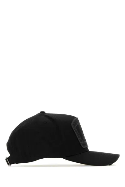 Dsquared2 Canadian Flag Baseball Cap In Black