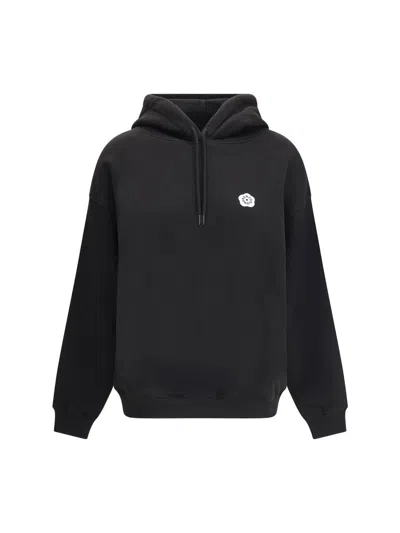 Kenzo Hooded Sweatshirt Boke In Black