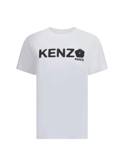 Kenzo Gots Boke Flower 2.0 T-shirt In White
